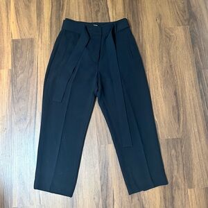 Wilfred Black Women's Trousers with Tie Detail